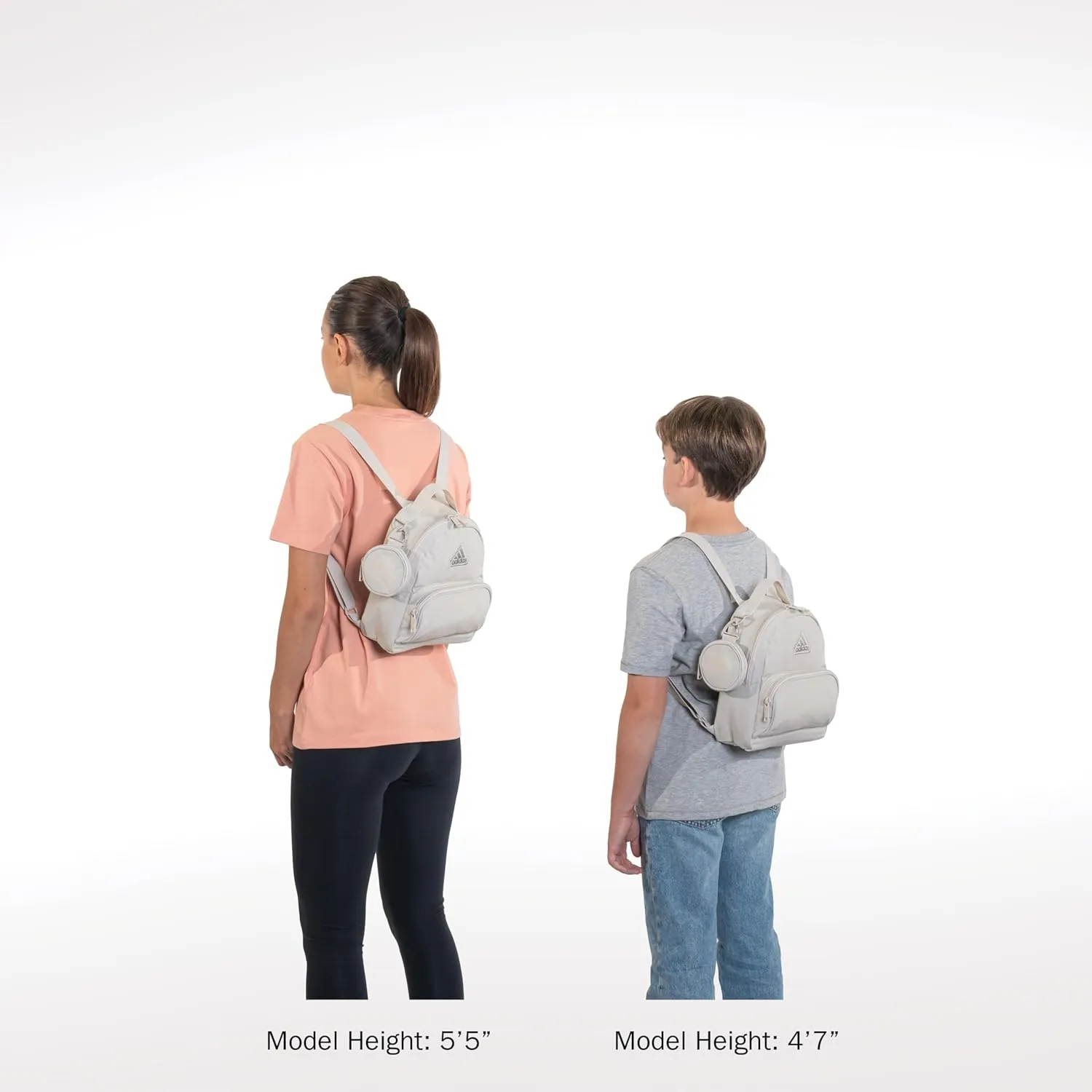 adidas Must Have Mini Backpack, Small Festivals and Travel, Sandy Pink, One Size