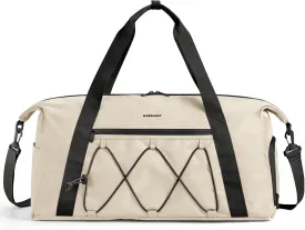 BAGSMART Gym Bag With Shoe Compartment & Wet Pocket, Lightweight Sports Travel Duffel Bag, Carry On Bag Weekender Overnight Bag, Water Resistant Sports Gym Tote Bags Swimming Yoga, Khaki
