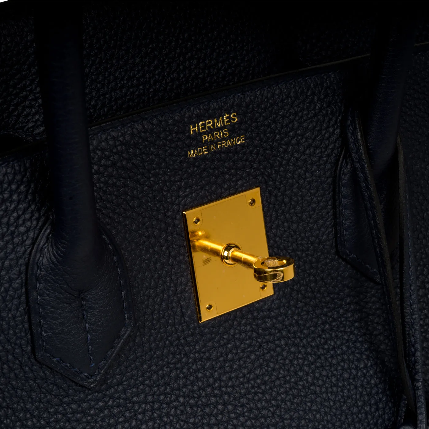 Birkin 35 - Blue Indigo Togo - GHW