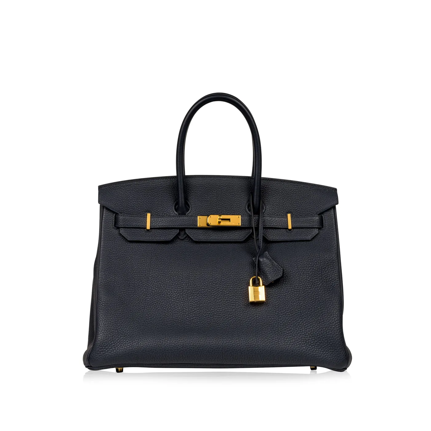 Birkin 35 - Blue Indigo Togo - GHW