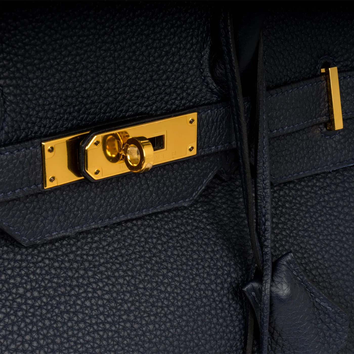 Birkin 35 - Blue Indigo Togo - GHW