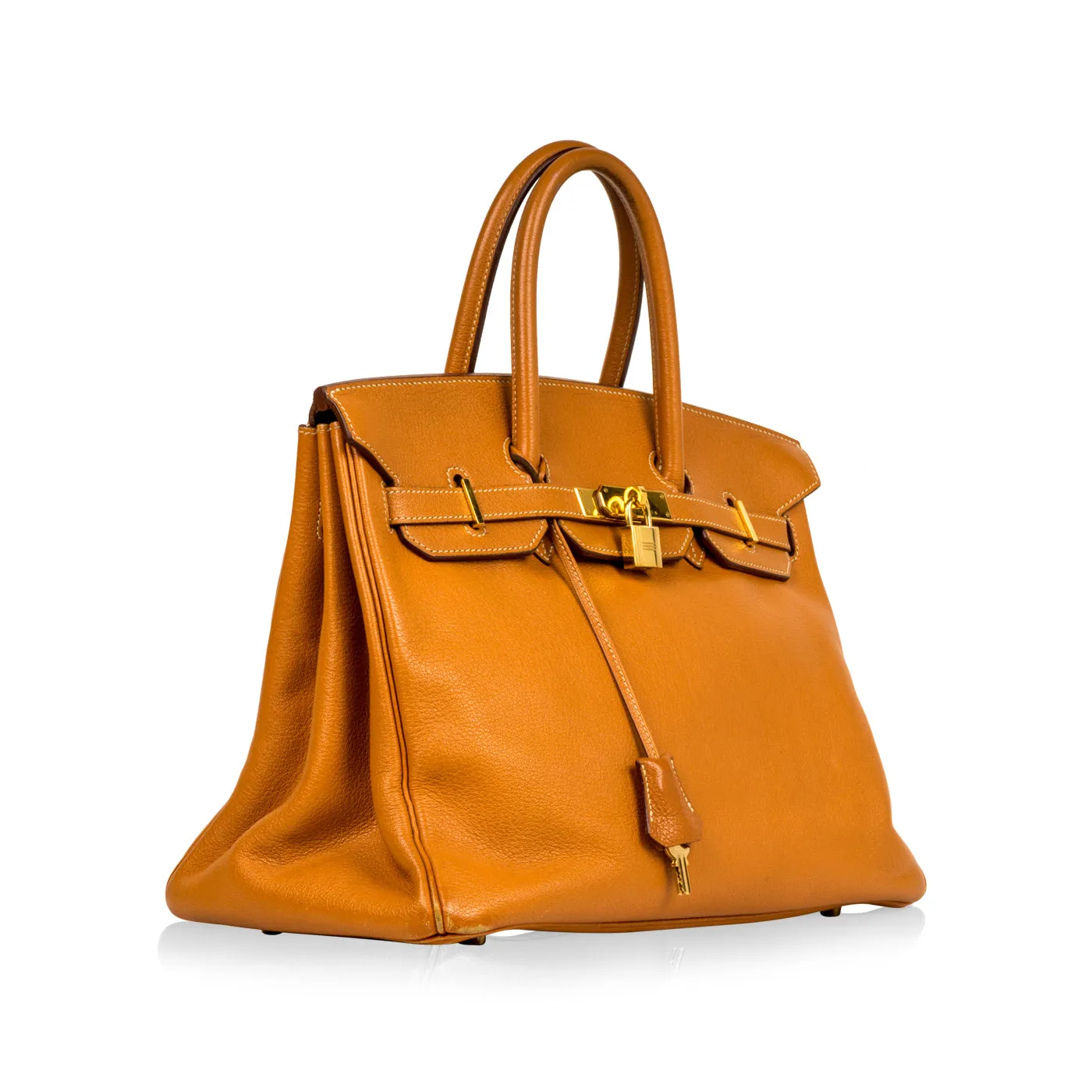 Birkin 35 - Vintage - Gold - GHW