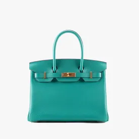 Birkin Vert Verone Togo 30cm