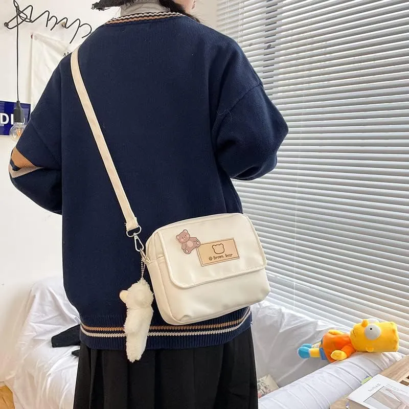 Cute Purse Kawaii Ita Bag Preppy Wallets Japanese Pins Mini Crossbody Messenger Bag Aesthetic Accessories Stuff