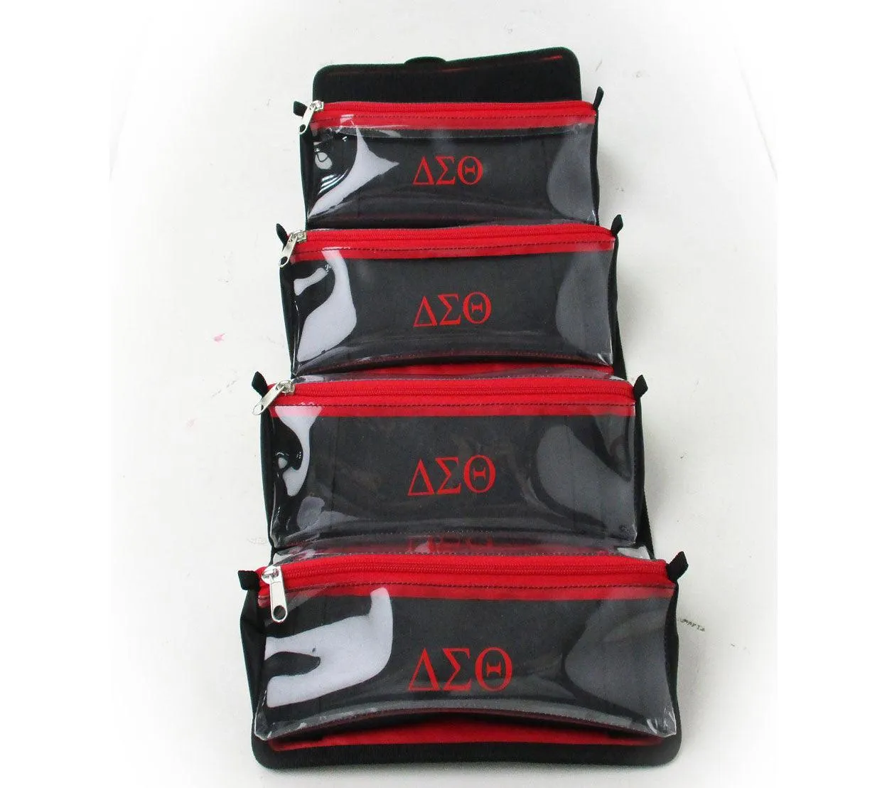 Delta Sigma Theta ΔΣΘ Travel Makeup/Cosmetic/Toiletry Bag