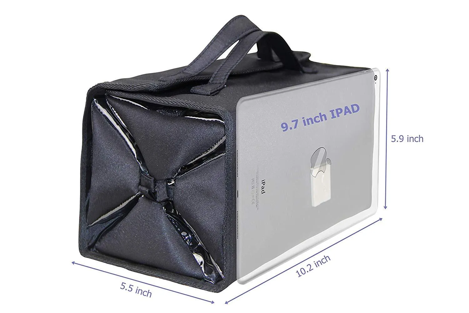 Delta Sigma Theta ΔΣΘ Travel Makeup/Cosmetic/Toiletry Bag