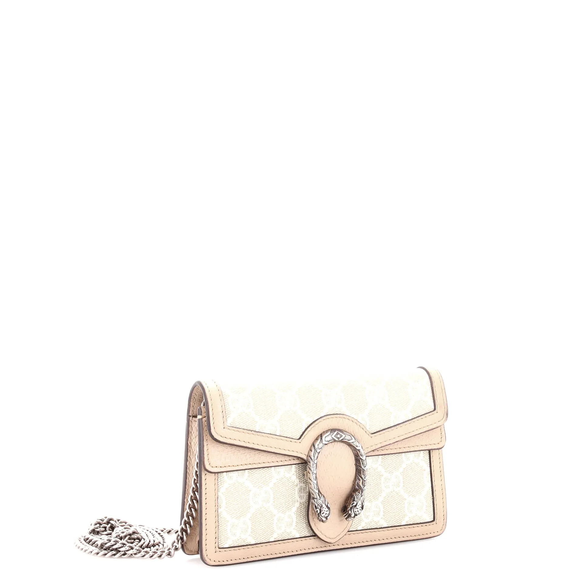 Dionysus Bag GG Coated Canvas with Leather Super Mini