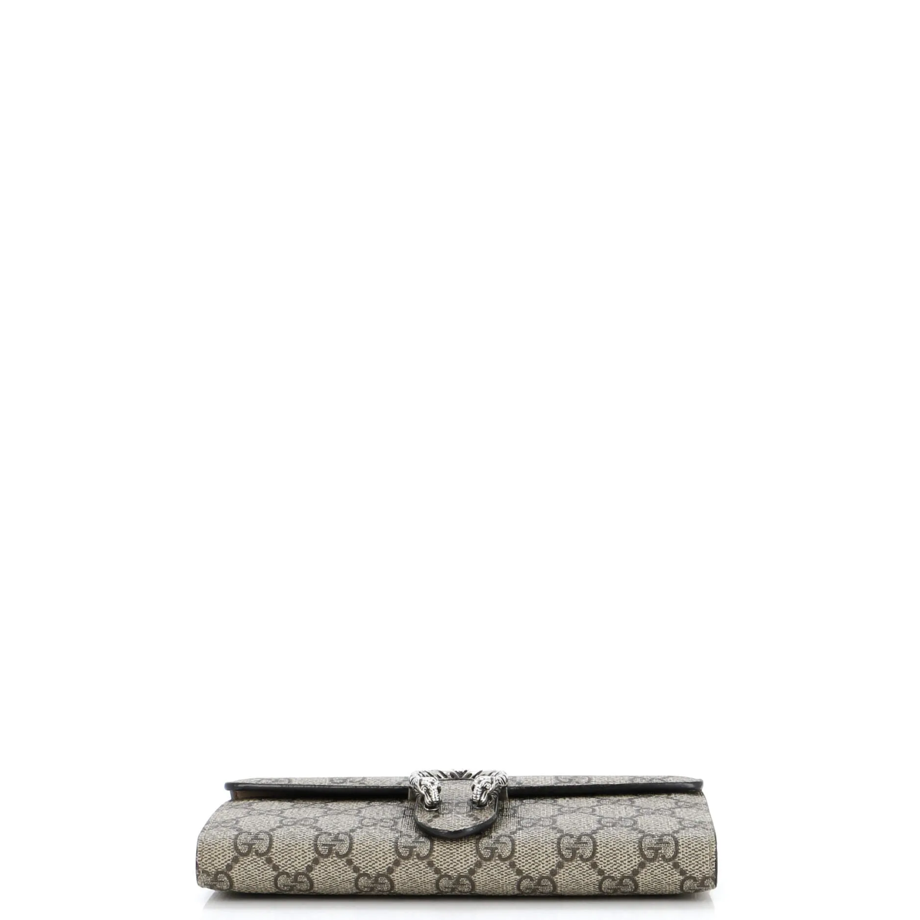 Dionysus Chain Wallet GG Coated Canvas Long