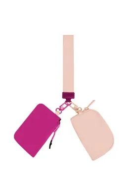 Double Pouch Keychain