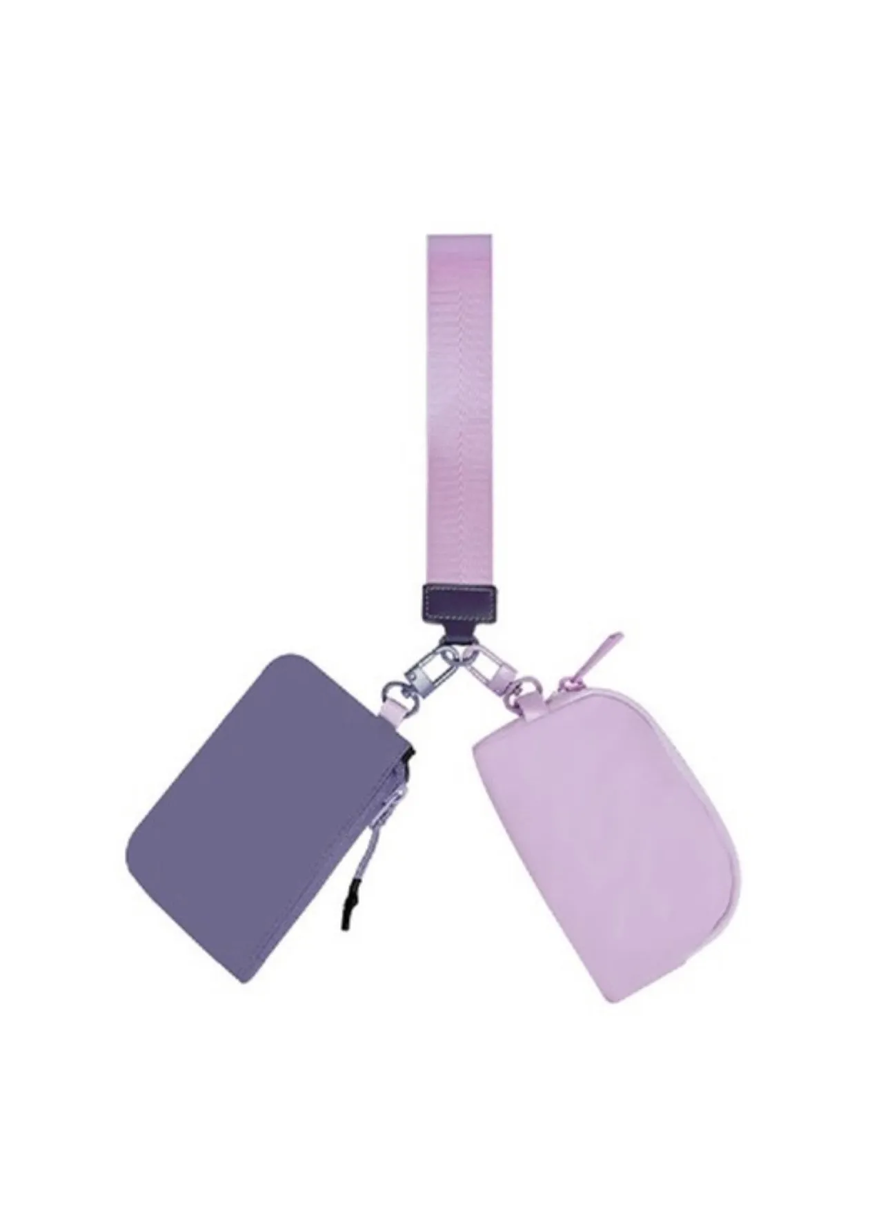 Double Pouch Keychain