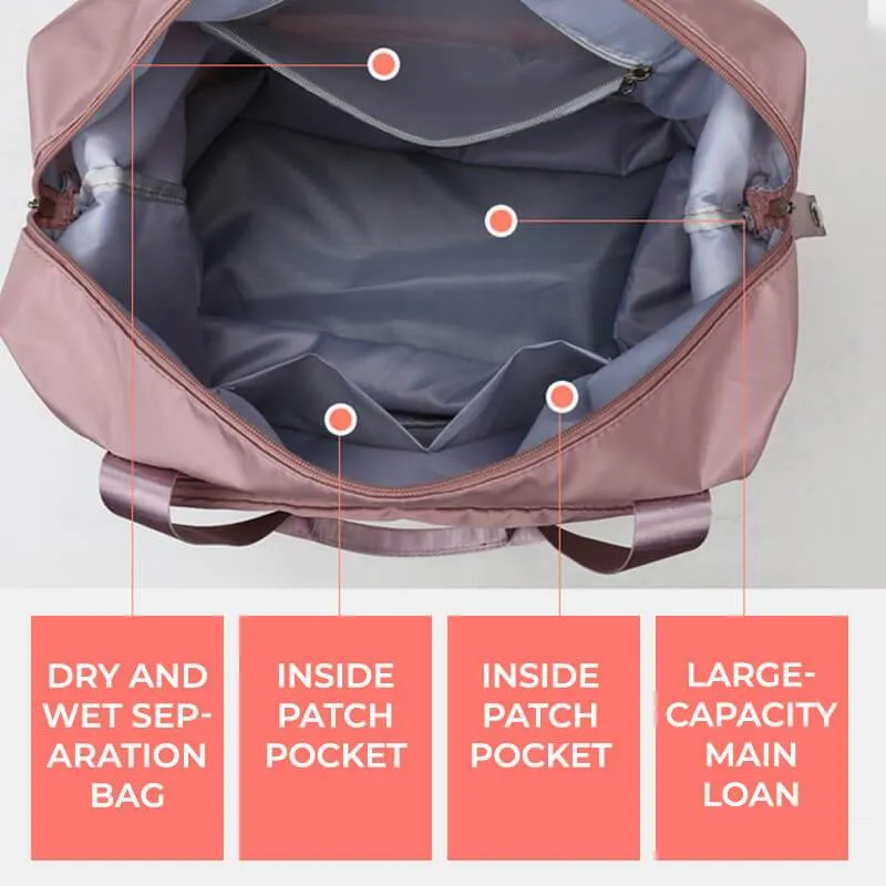 Foldable Large Storage Capacity Travelling Bag