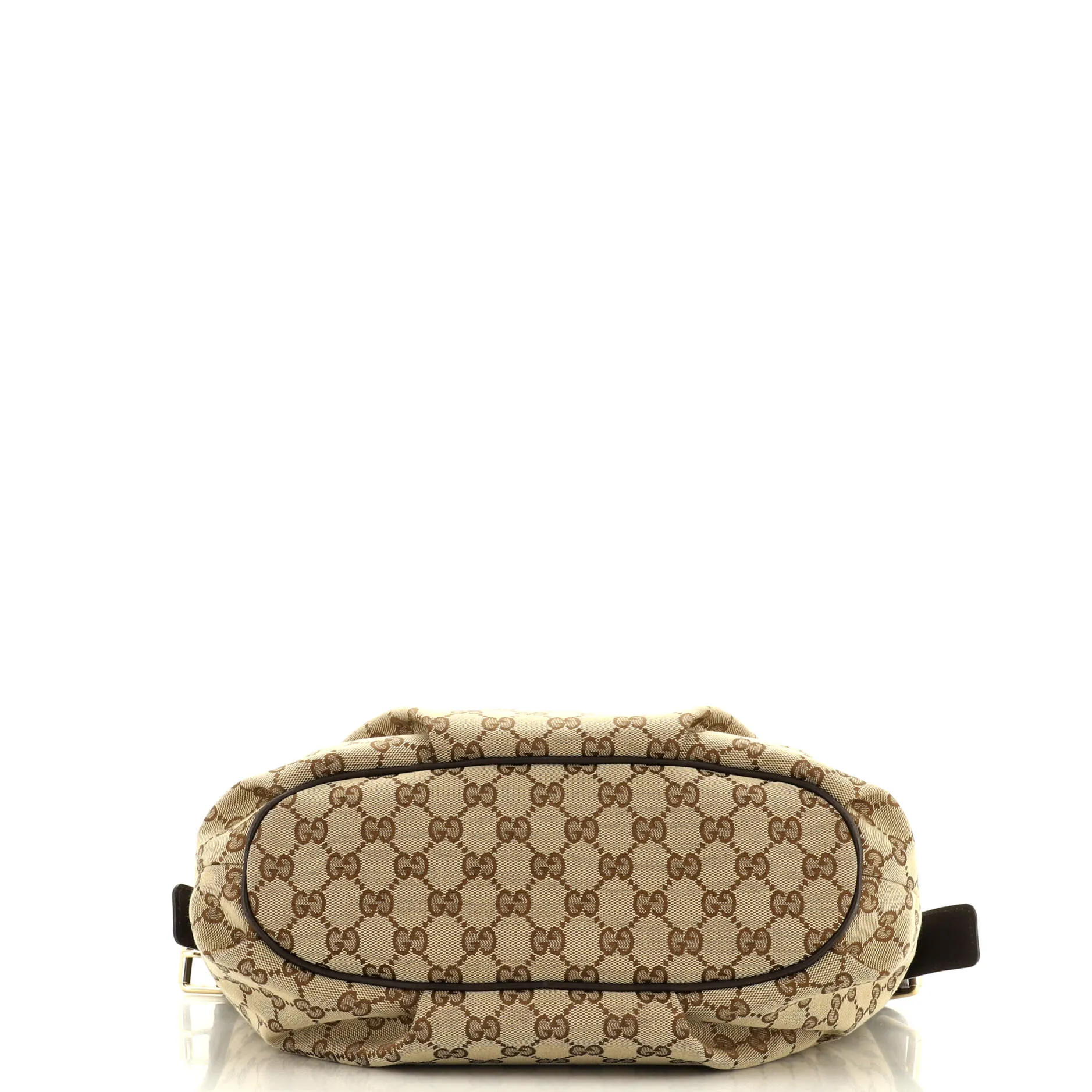 Front Zip Messenger GG Canvas Medium