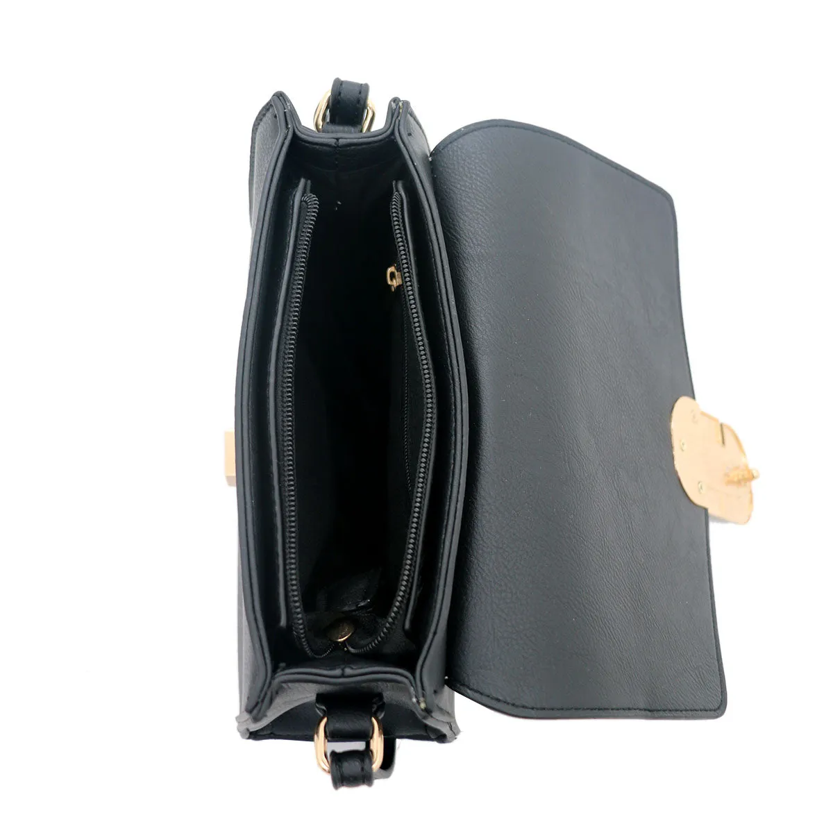 Gianni Black Mini Shoulder Bag