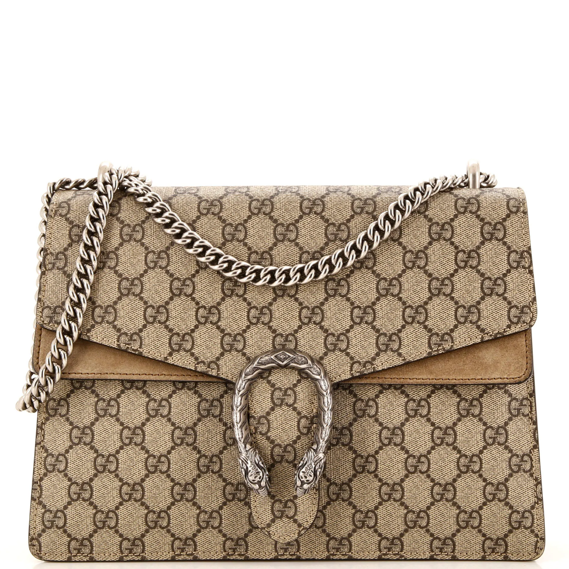 GUCCI Dionysus Bag GG Coated Canvas Medium