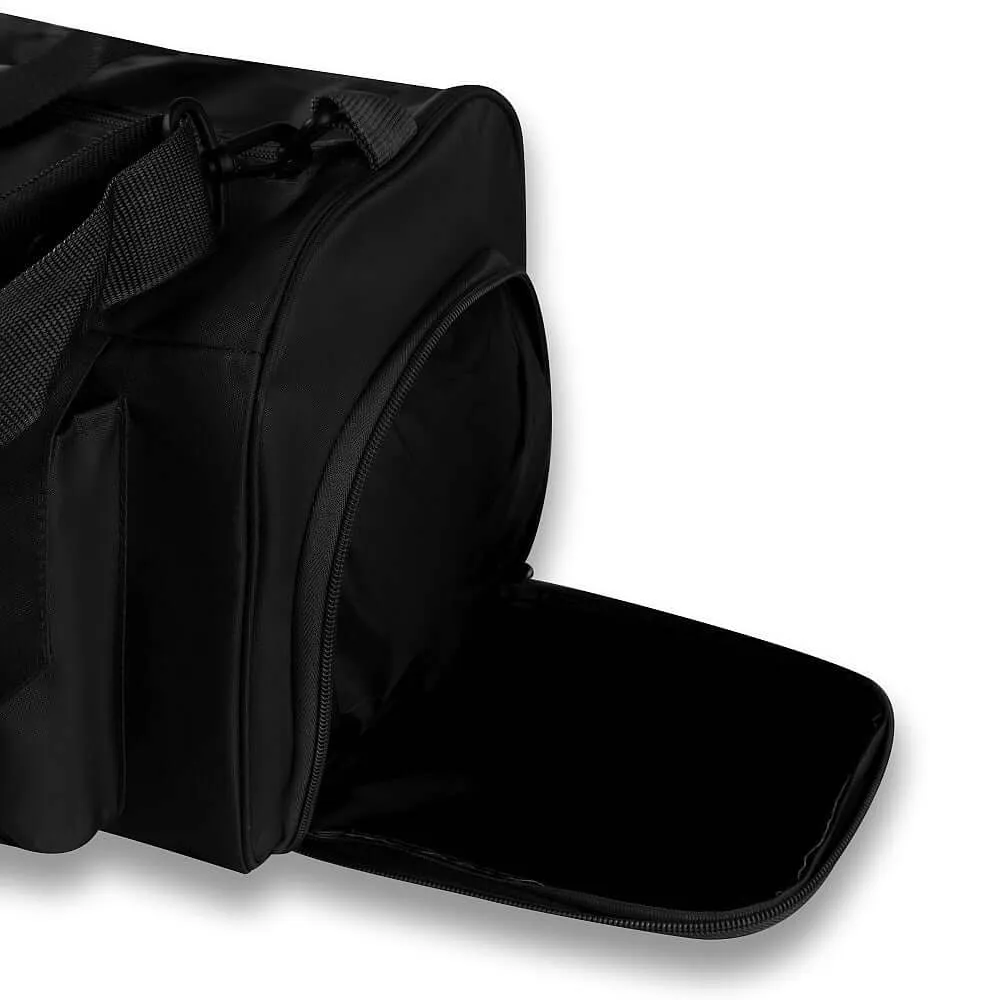 H Q BLACK DUFFEL