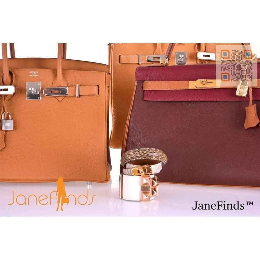 Hermes Birkin 30 Caramel Togo Palladium Hardware