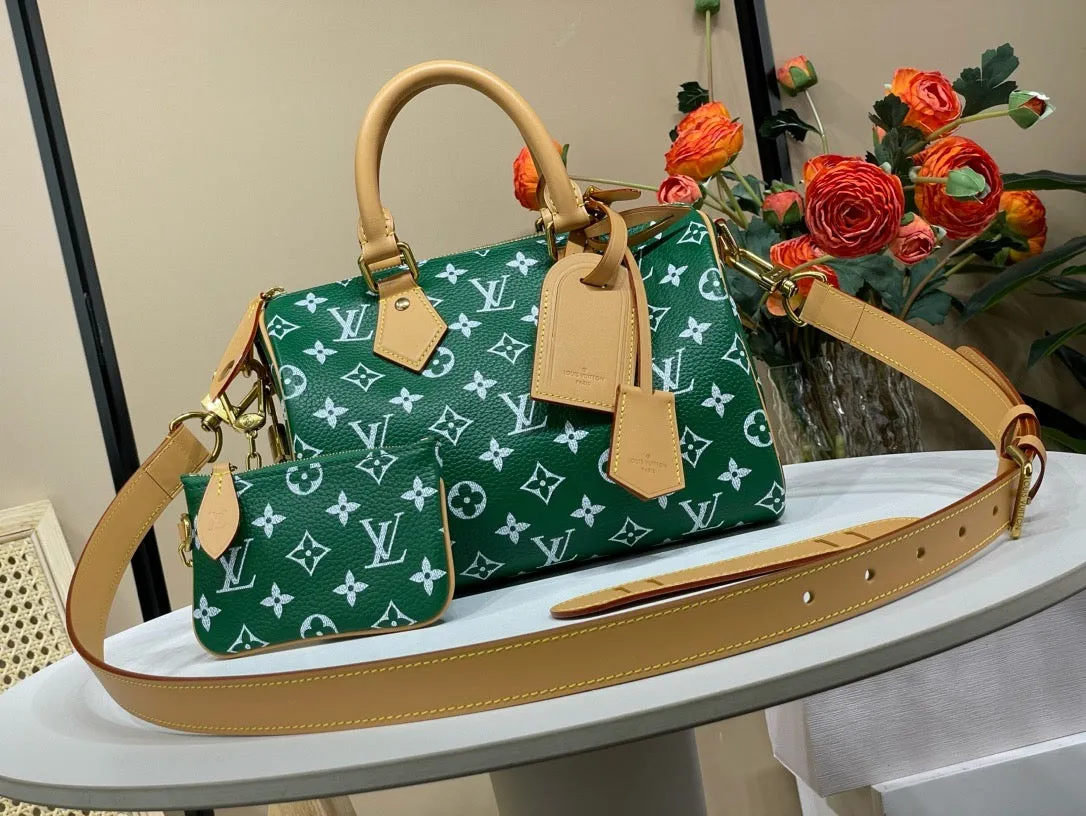 LB1012 Speedy P9 Bandoulière 25 / 9.8 x 5.9 x 5.9 inches / HIGHEST QUALITY VERSION