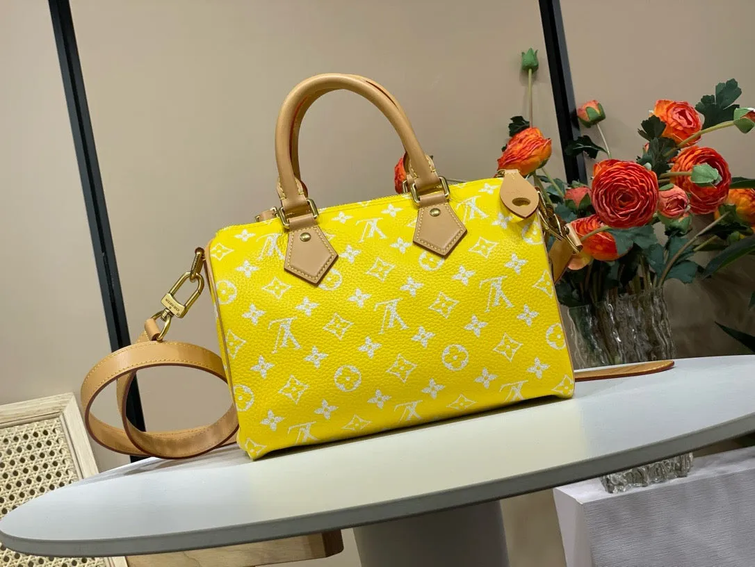 LB1012 Speedy P9 Bandoulière 25 / 9.8 x 5.9 x 5.9 inches / HIGHEST QUALITY VERSION