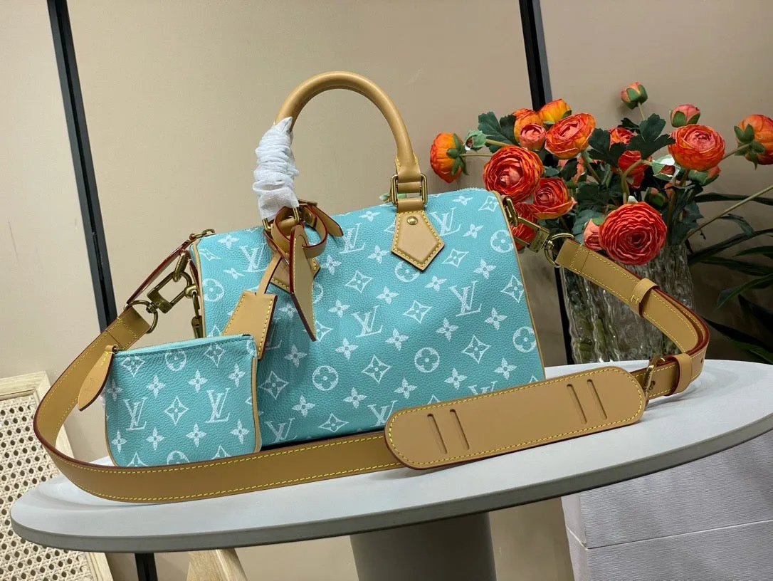 LB1012 Speedy P9 Bandoulière 25 / 9.8 x 5.9 x 5.9 inches / HIGHEST QUALITY VERSION