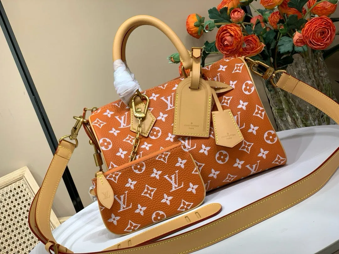 LB1012 Speedy P9 Bandoulière 25 / 9.8 x 5.9 x 5.9 inches / HIGHEST QUALITY VERSION