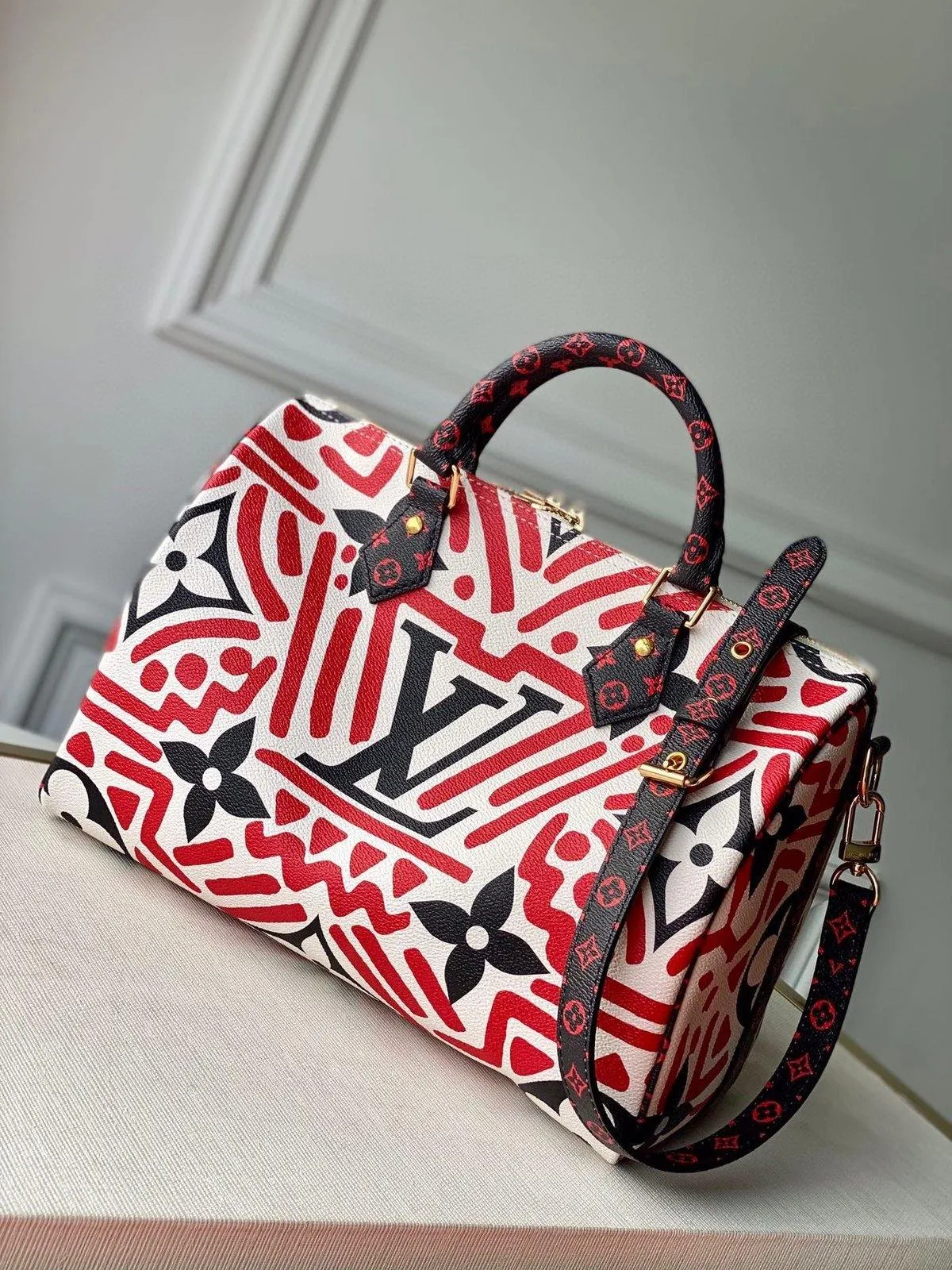 Louis Vuitton Crafty Speedy Bandoulière 25