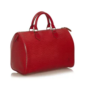 Louis Vuitton Epi Speedy 30 (SHG-29357)