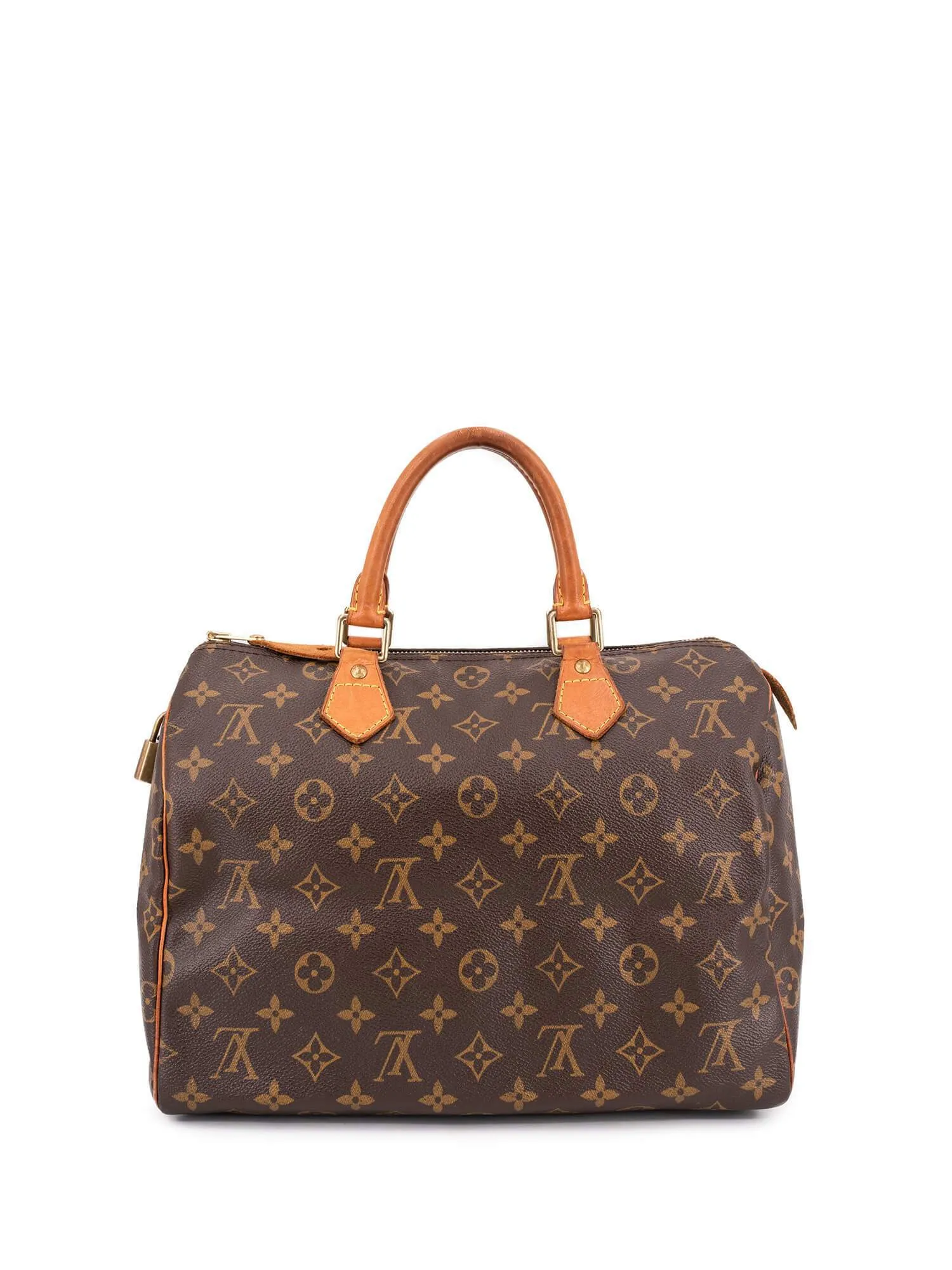 Louis Vuitton Monogram Speedy Bag 30 Brown