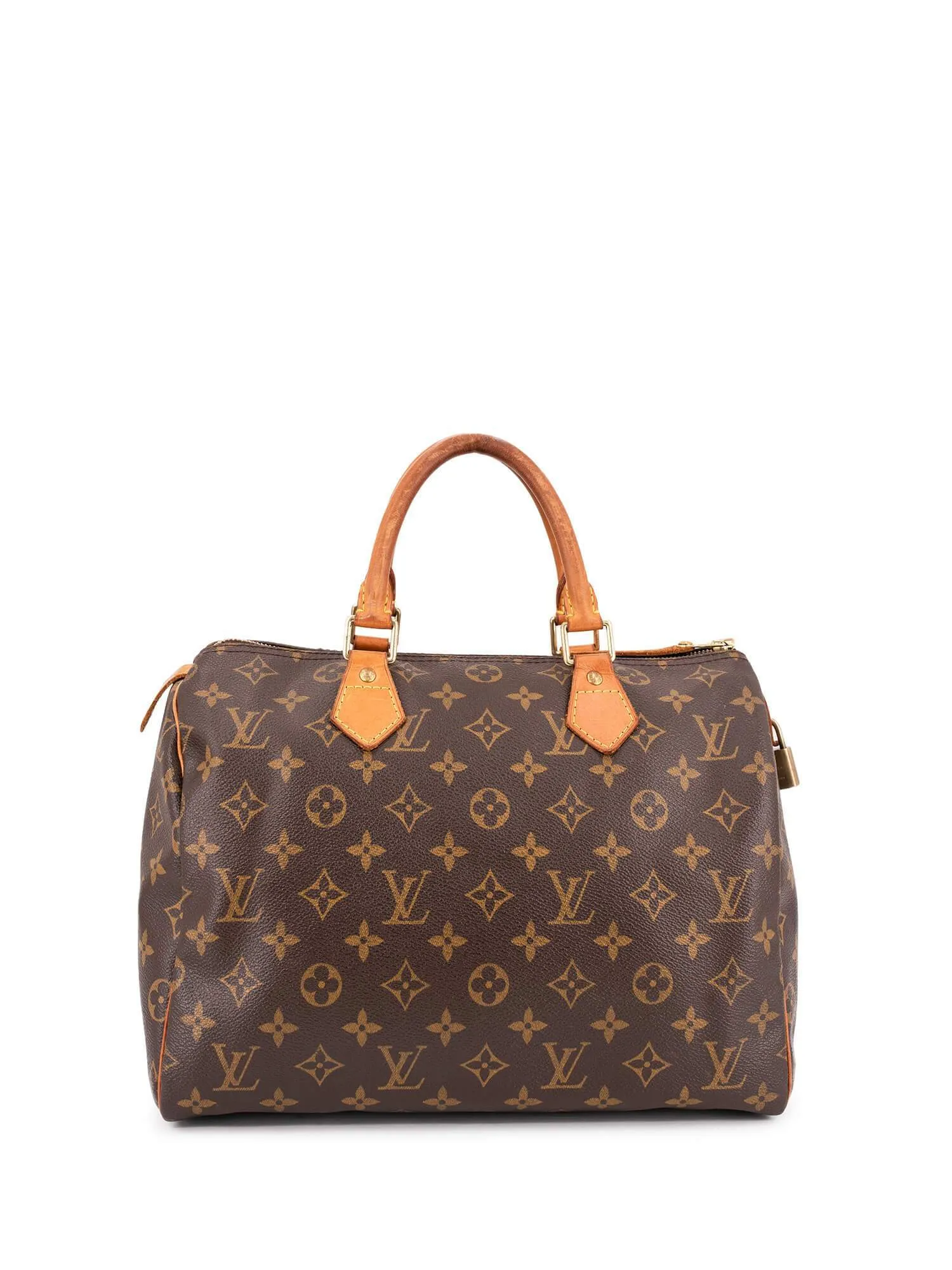 Louis Vuitton Monogram Speedy Bag 30 Brown