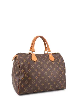 Louis Vuitton Monogram Speedy Bag 30 Brown