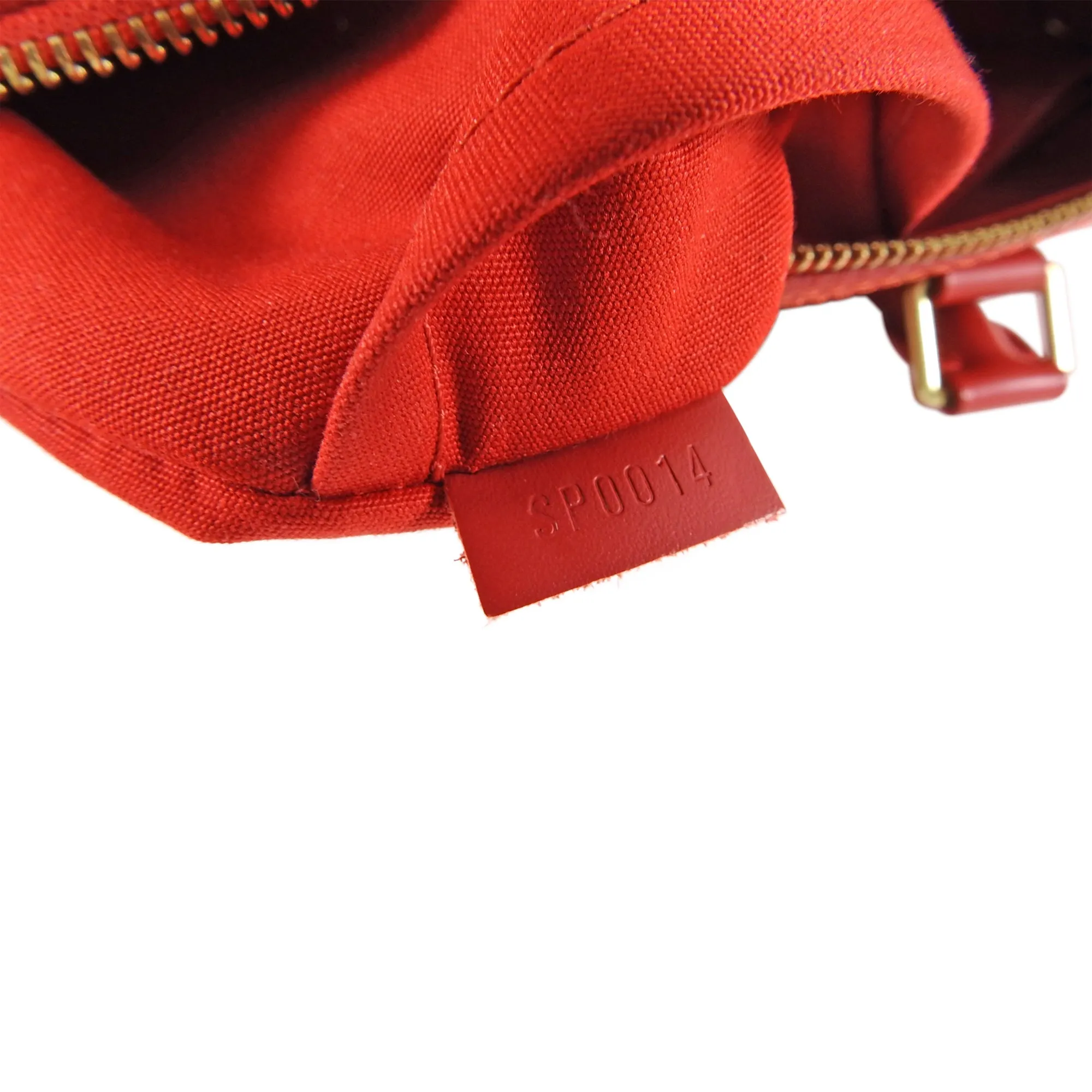 Louis Vuitton Red Epi Speedy Doctor Bag 30cm