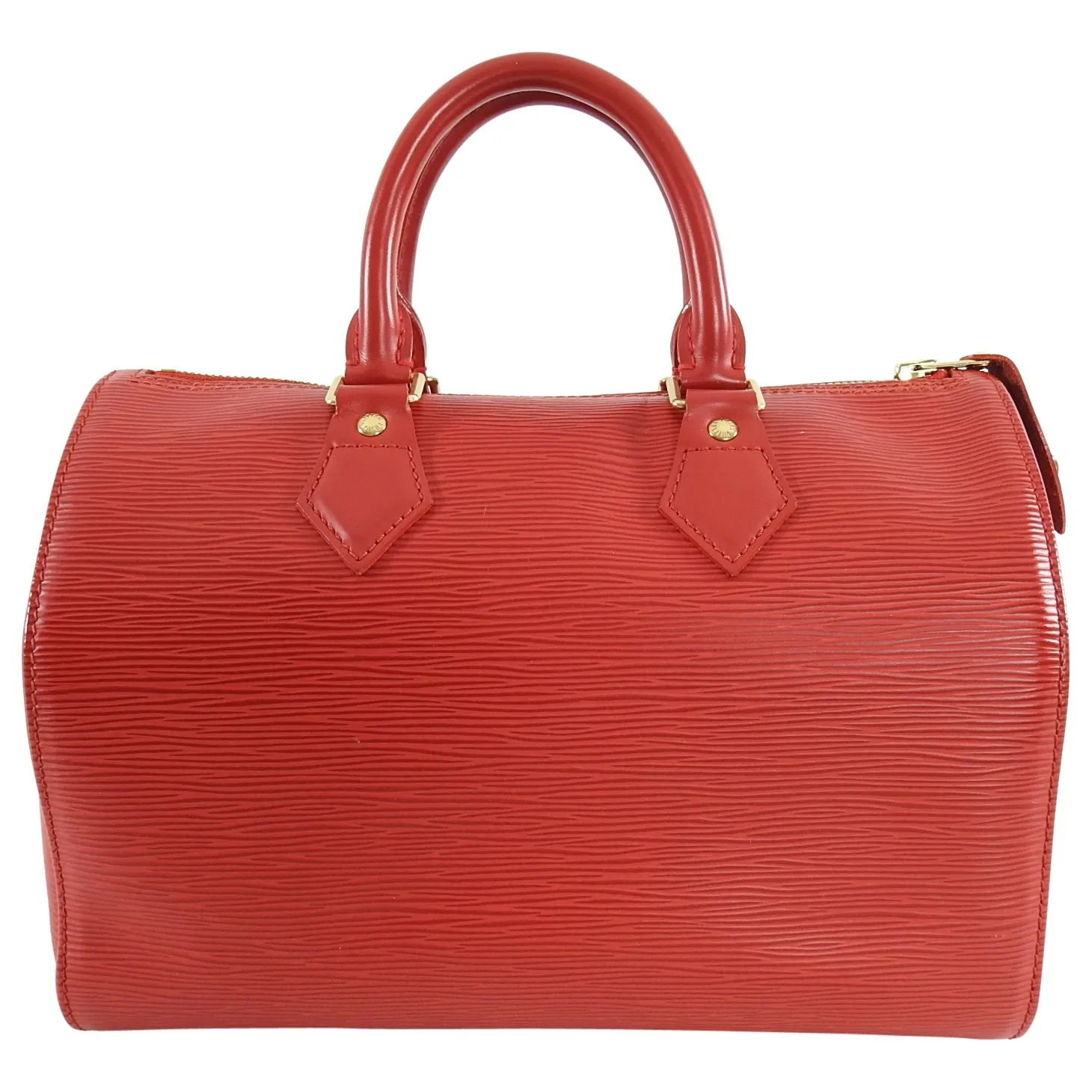 Louis Vuitton Red Epi Speedy Doctor Bag 30cm