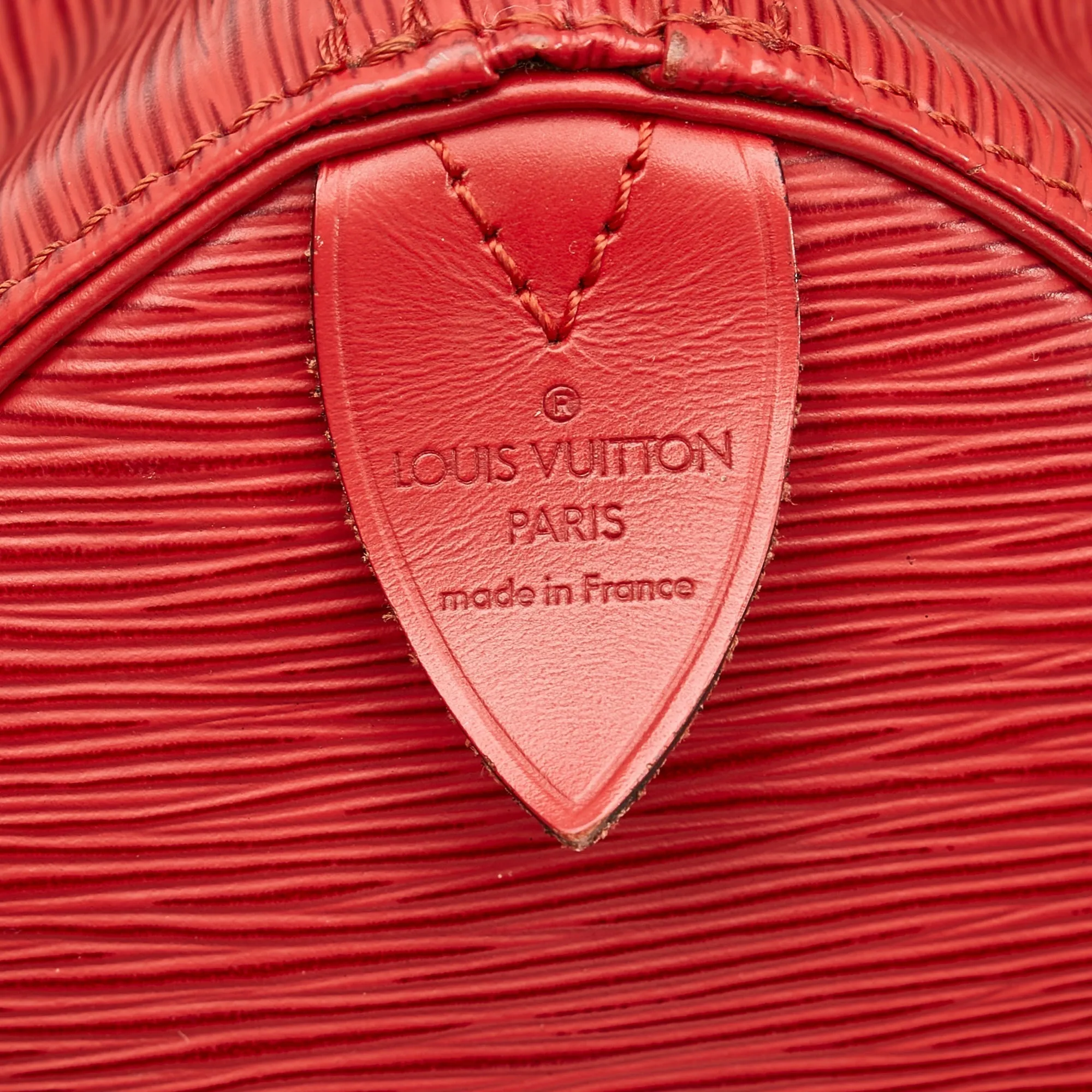 Louis Vuitton Speedy 30 Red Epi
