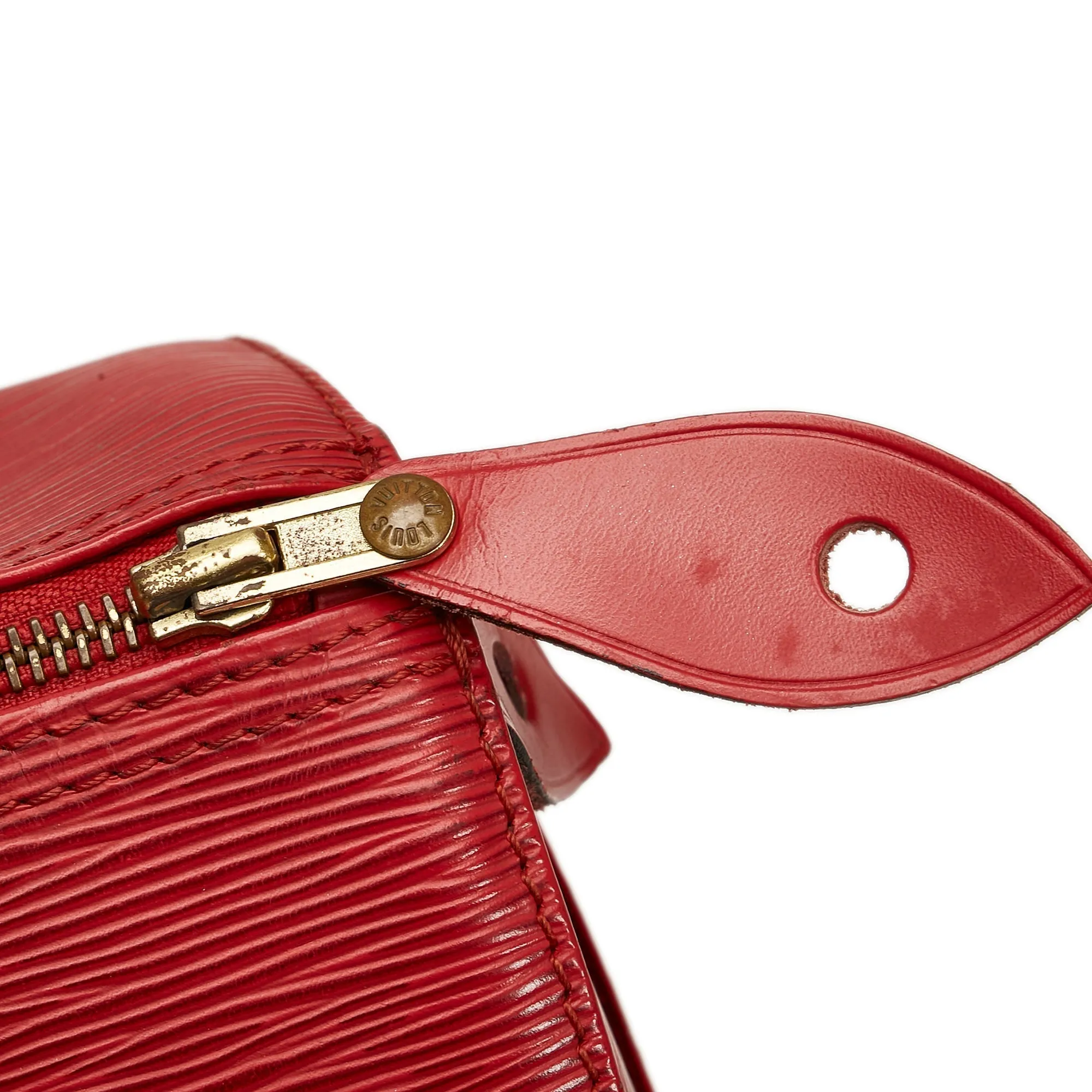 Louis Vuitton Speedy 30 Red Epi
