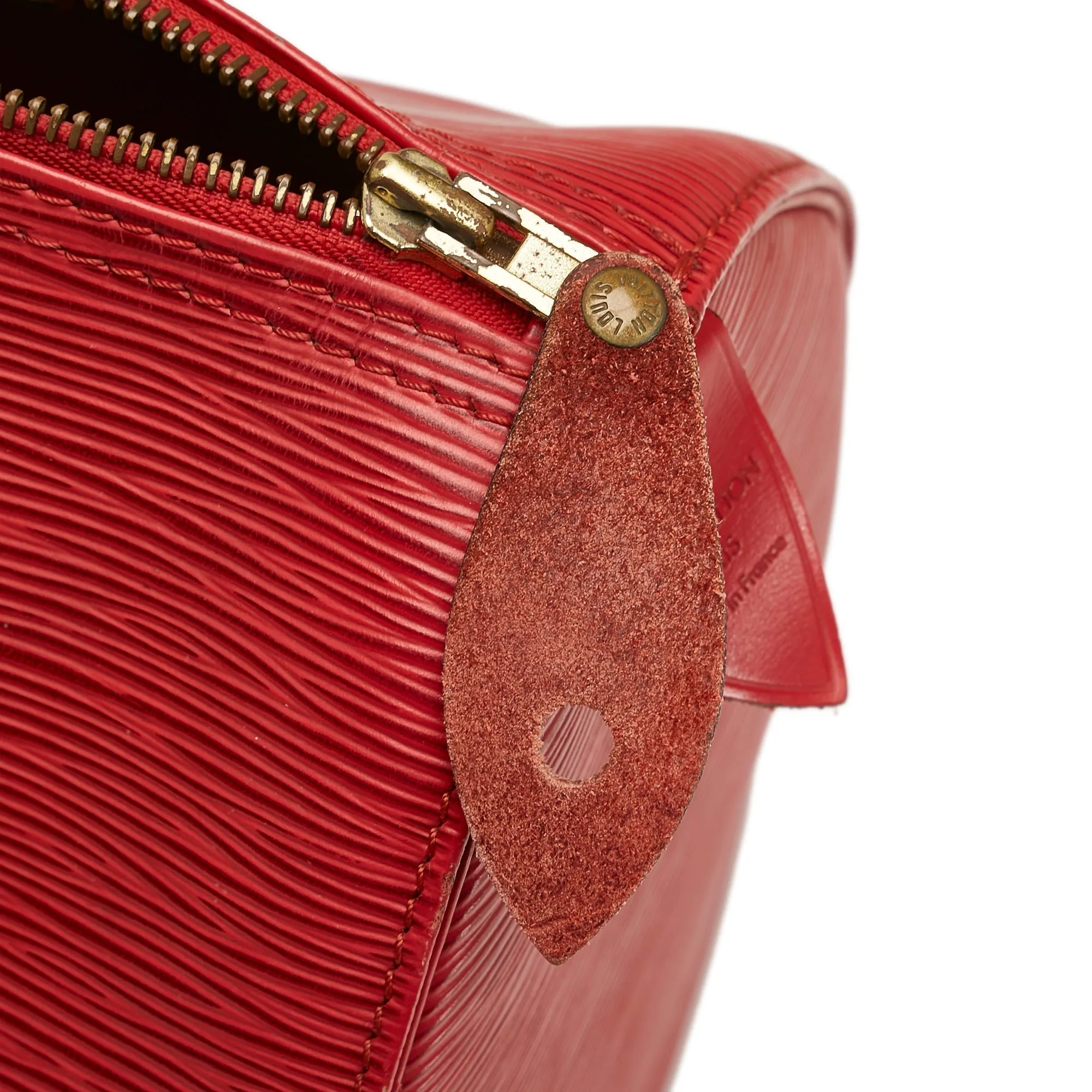 Louis Vuitton Speedy 30 Red Epi