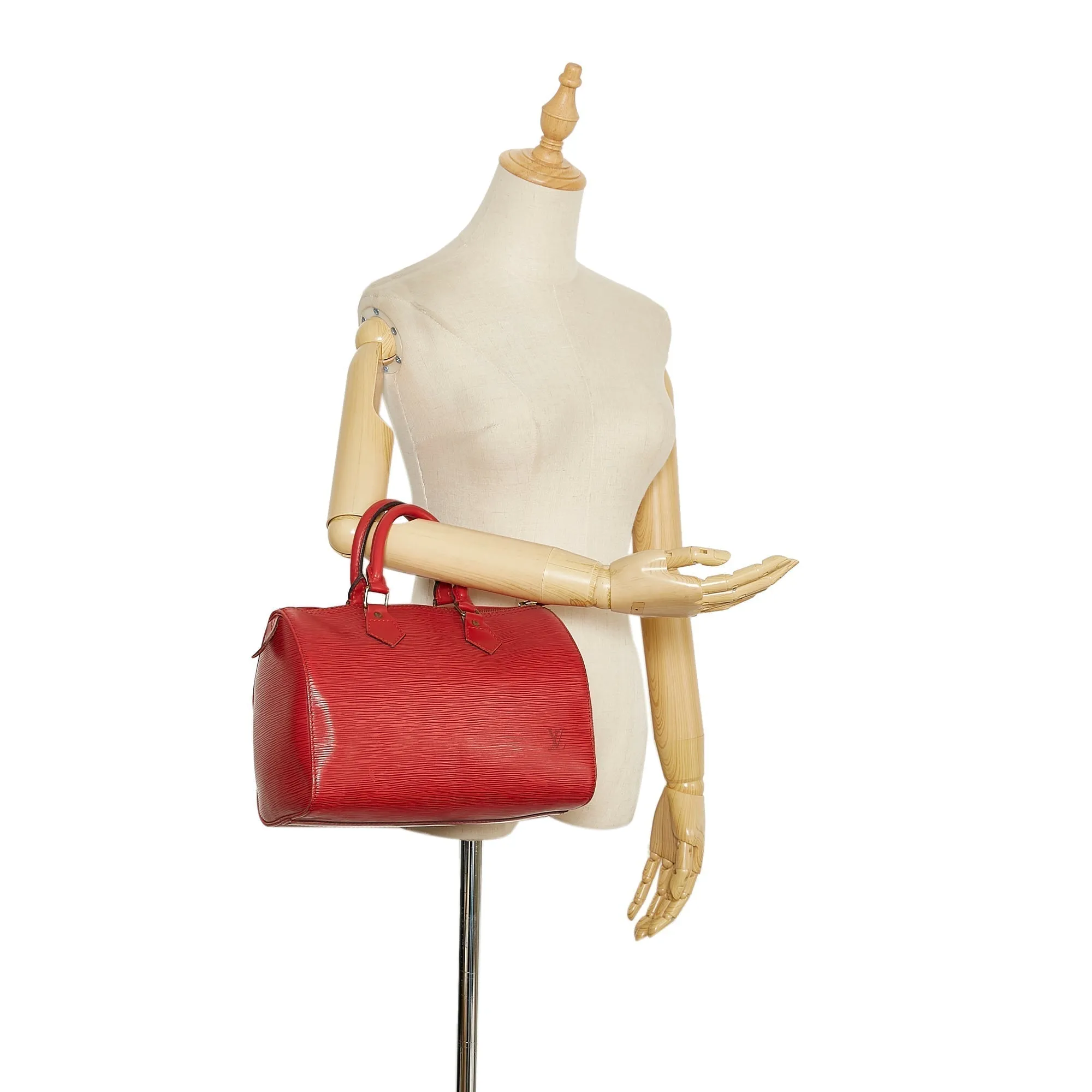 Louis Vuitton Speedy 30 Red Epi