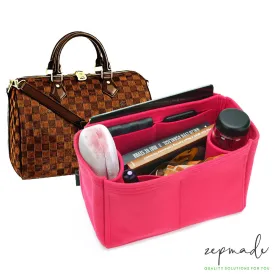 Louis Vuitton Speedy Bandoulière Organizer Insert, Bag Organizer with Double Bottle Holders