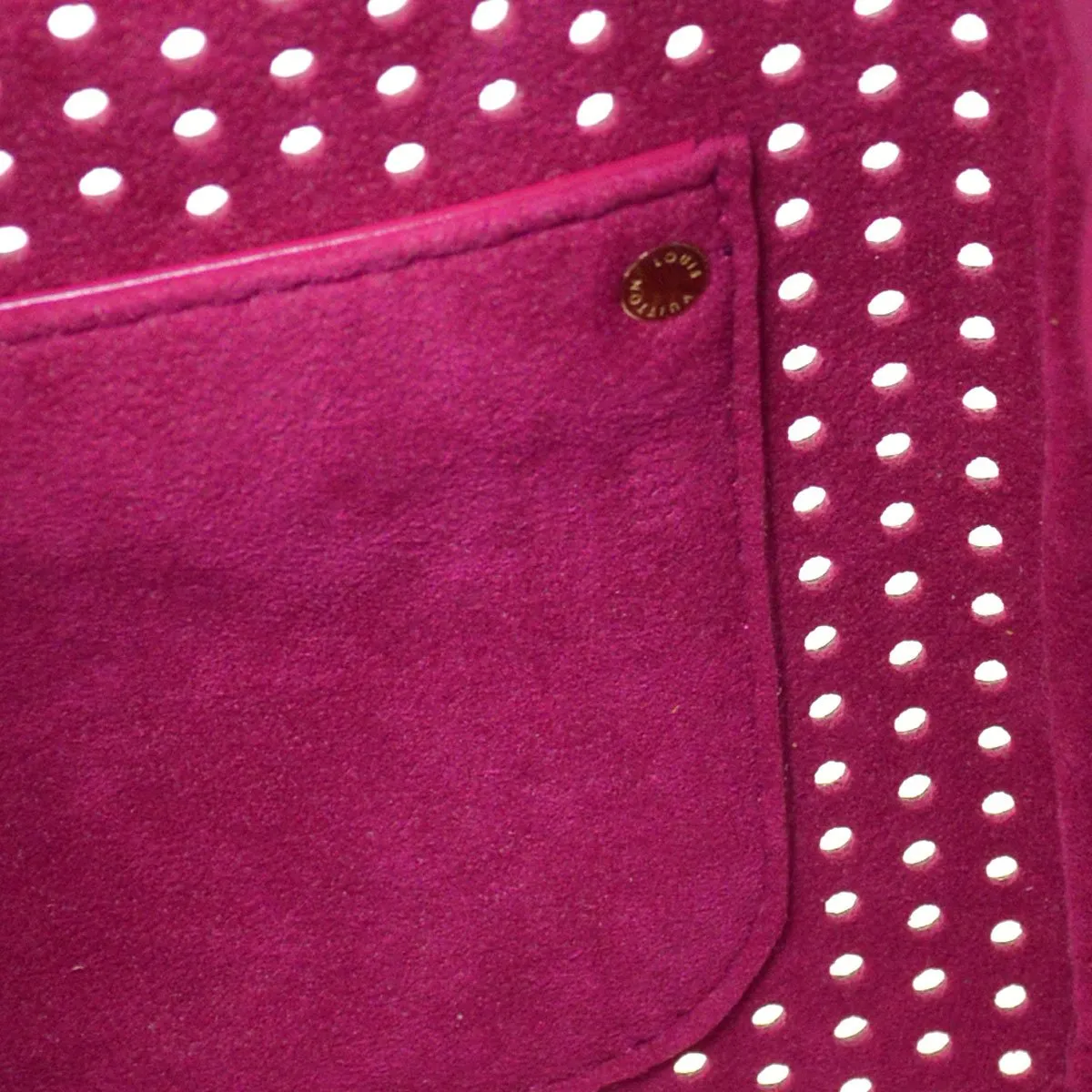 LOUIS VUITTON SPEEDY HAND BAG FUCHSIA MONOGRAM