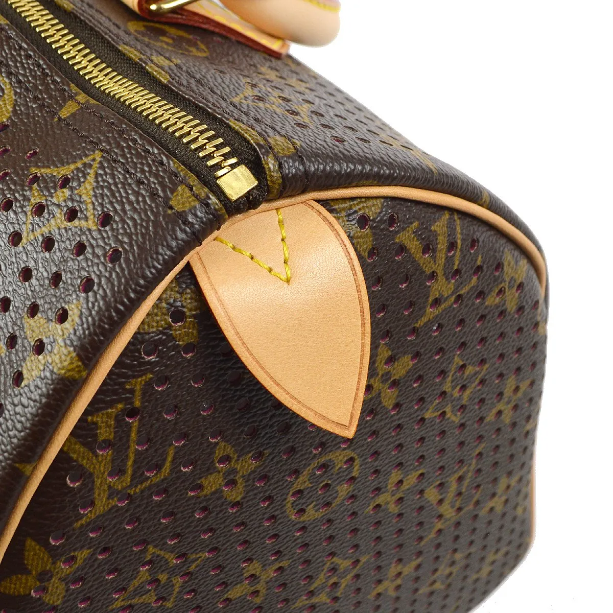 LOUIS VUITTON SPEEDY HAND BAG FUCHSIA MONOGRAM