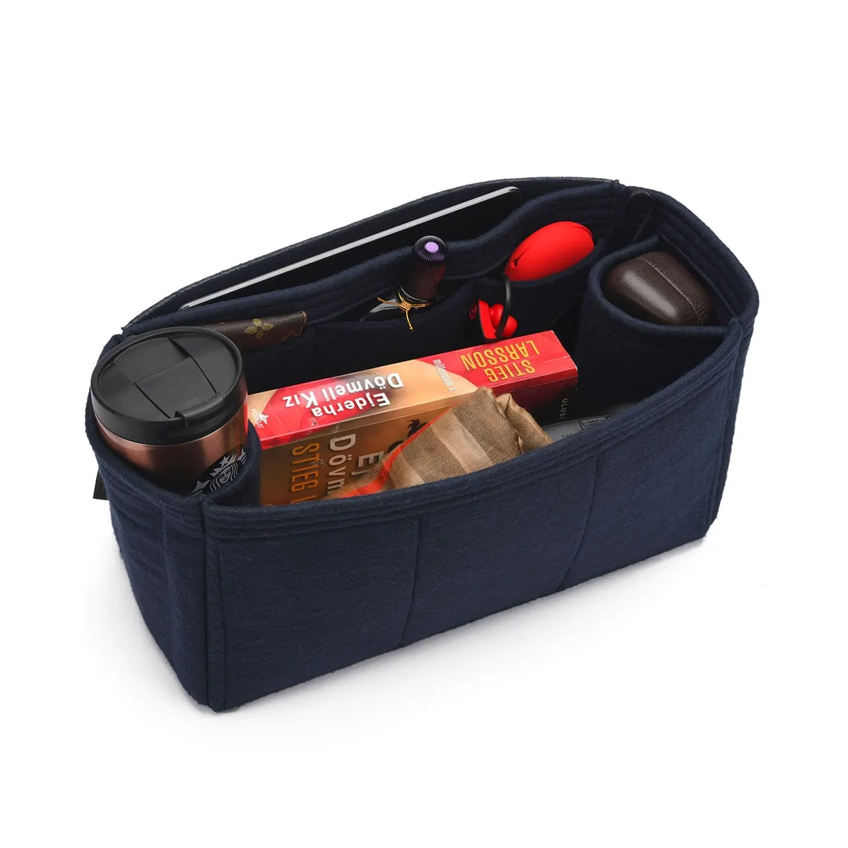 Louis Vuitton Speedy Organizer Insert, Bag Organizer with Double Bottle Holders