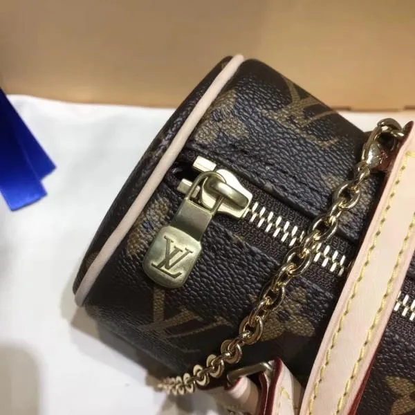 Monogram Canvas Vintage Speedy Bag With Chain  Collection