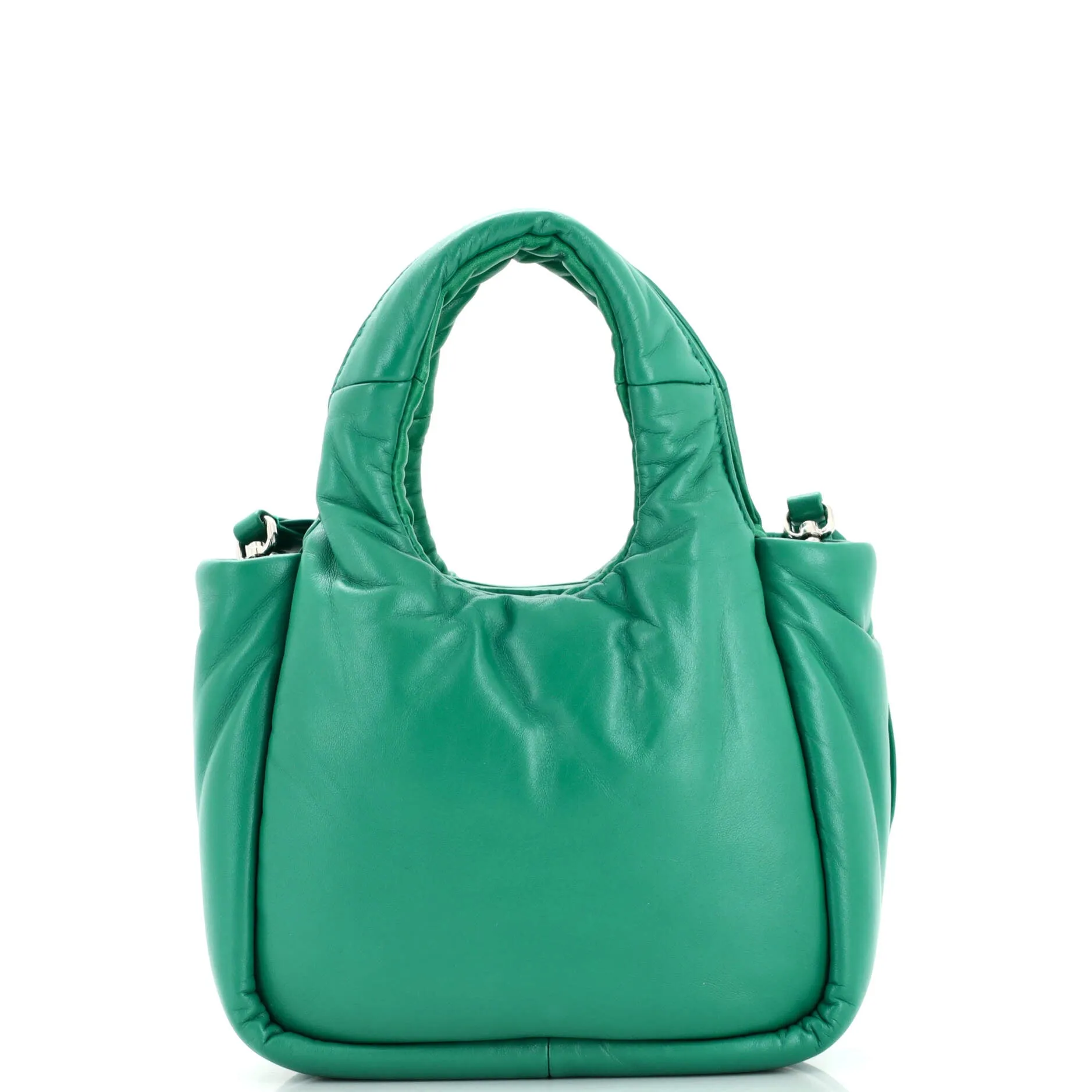 Padded Soft Tote Leather Mini