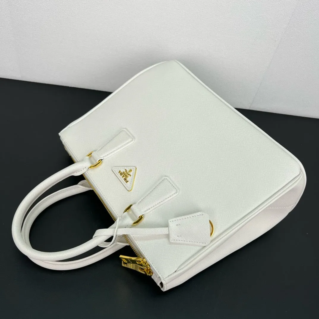 PD327 Large Prada Galleria Saffiano Leather Bag / HIGHEST QUALITY VERSION / 12.6x9.4x5.5inch