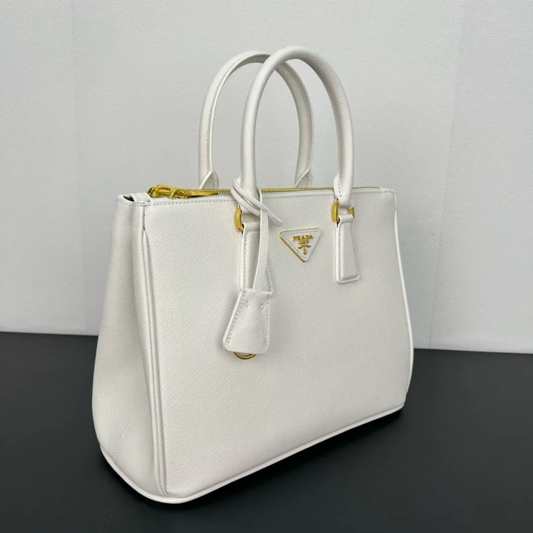 PD327 Large Prada Galleria Saffiano Leather Bag / HIGHEST QUALITY VERSION / 12.6x9.4x5.5inch