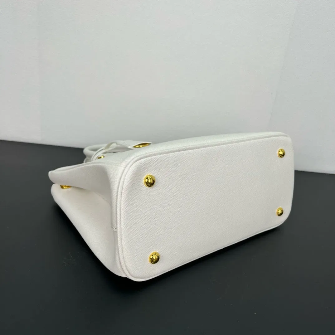 PD327 Large Prada Galleria Saffiano Leather Bag / HIGHEST QUALITY VERSION / 12.6x9.4x5.5inch
