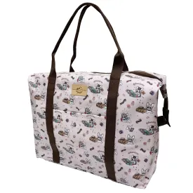 Pink Travel Frenchie Extra Large Travel Tote