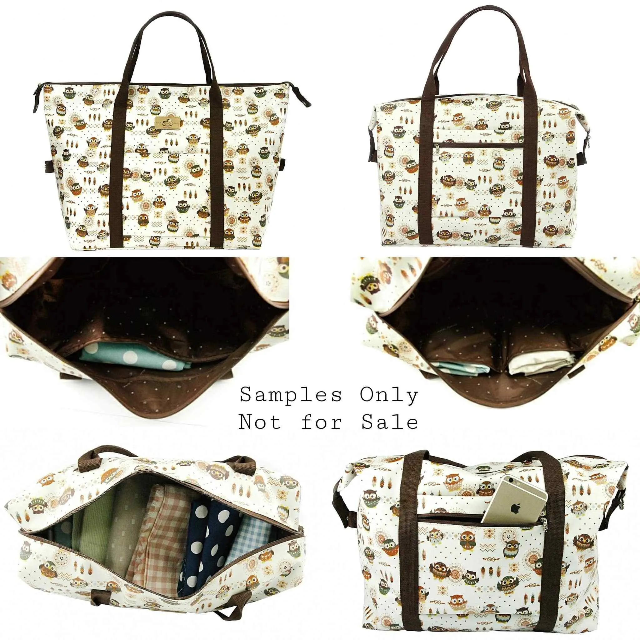 Pink Travel Frenchie Extra Large Travel Tote