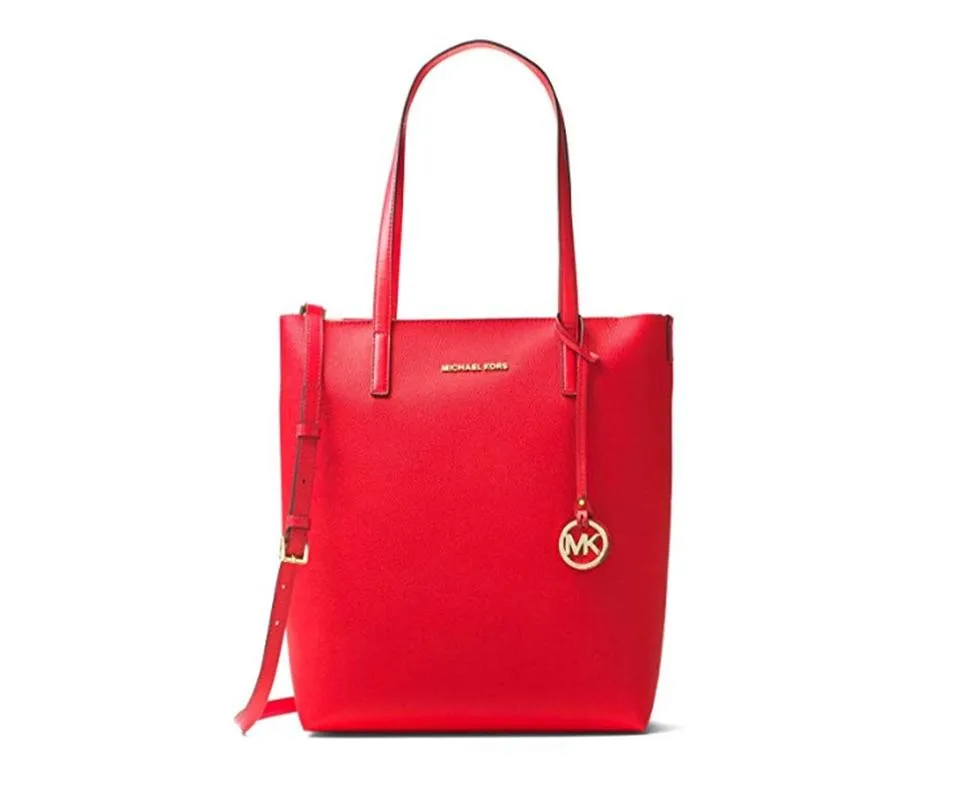 Prada Red Canvas Kanapa 2-Way Tote Bag  (SHA-27938)