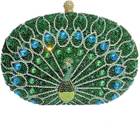 Rhinestone Evening Clutch Purses for Women Evening Weddings Purses Crystal Diamond Glitter Sparkly Handbag