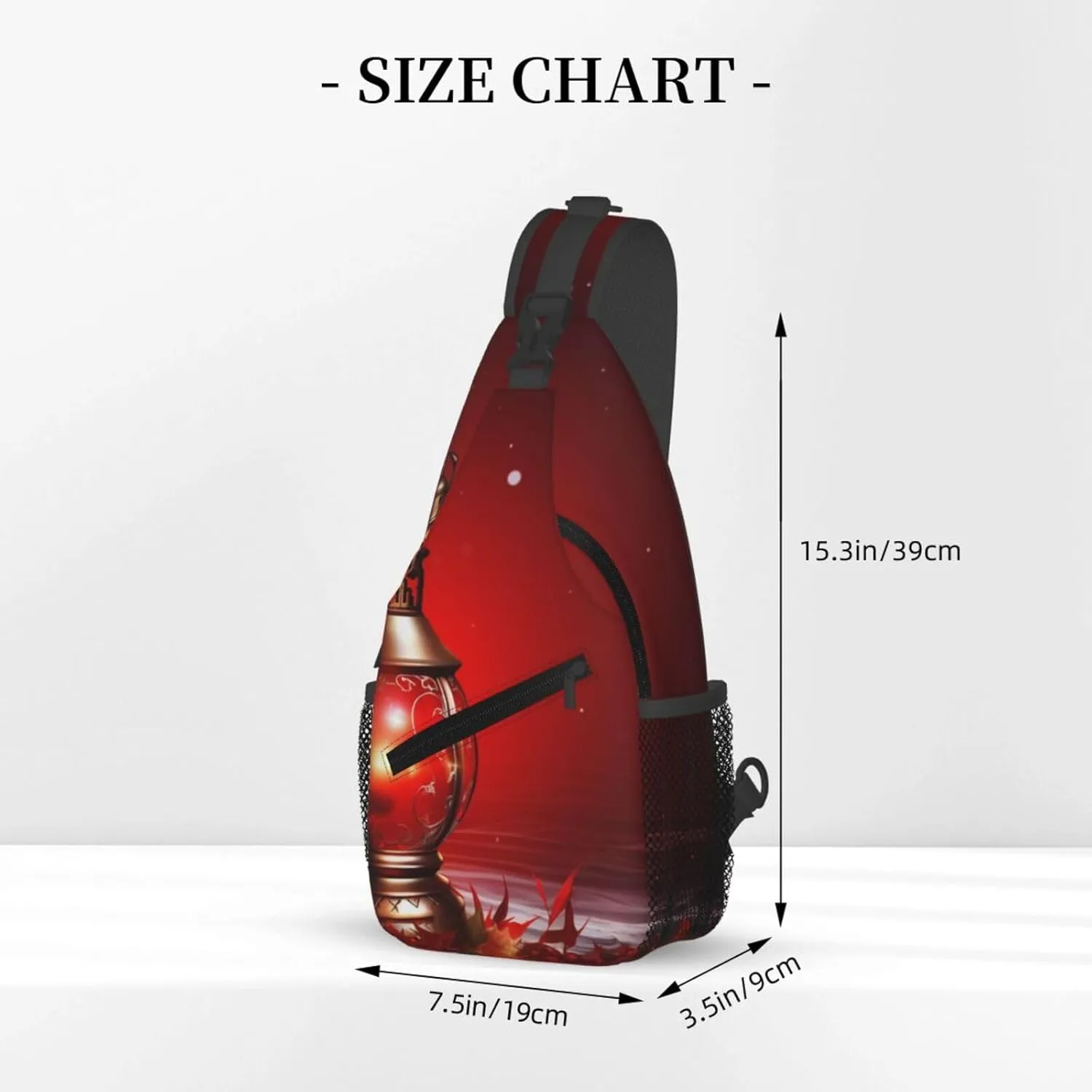 Sling Bag Crossbody Shoulder Bag Cross Chest Bag Color butterfly pattern Sling Backpack Travel Hiking Daypack