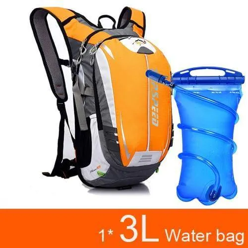 Water Hydration backpack NEWBOLER 18L Back pack-3L water bag